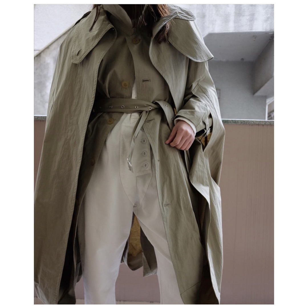 FUMIKA_UCHIDA - FUMIKA_UCHIDA ダブルボディケープコートの通販 by