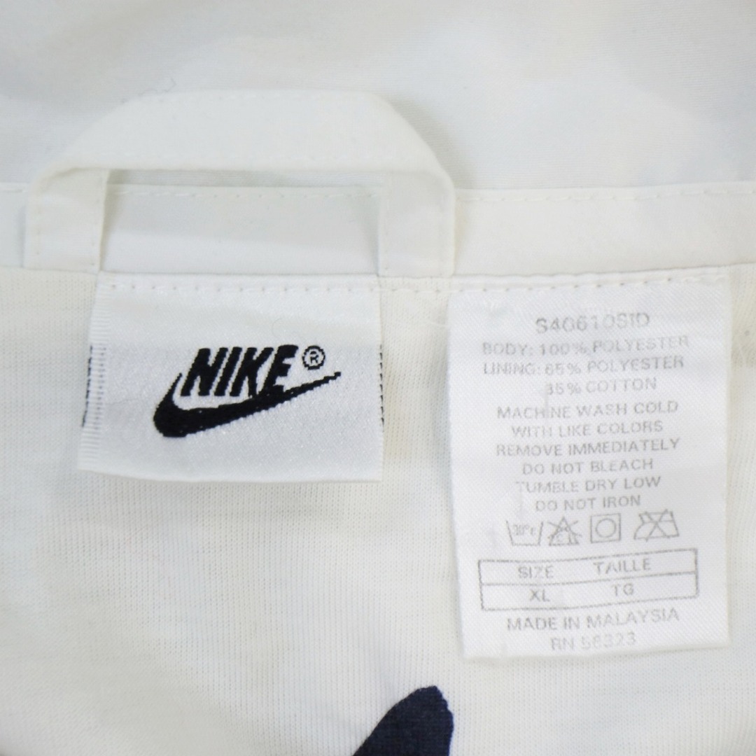 NIKE - 90年代 NIKE ナイキ チャレンジコート 防寒 刺繍 ホワイト