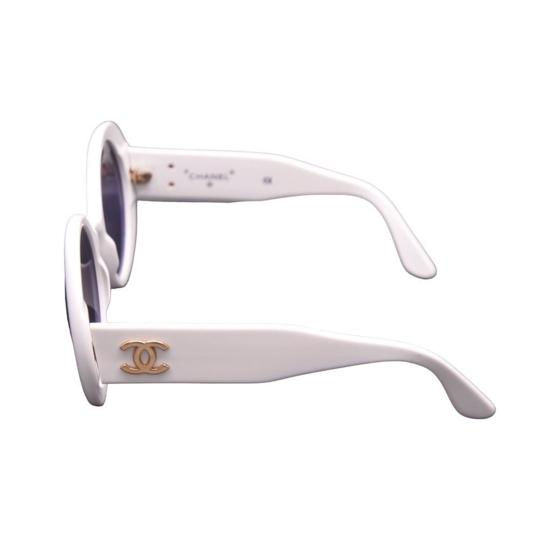 CHANEL - Chanel シャネル サングラス ロゴ 白 ココマーク ブラック