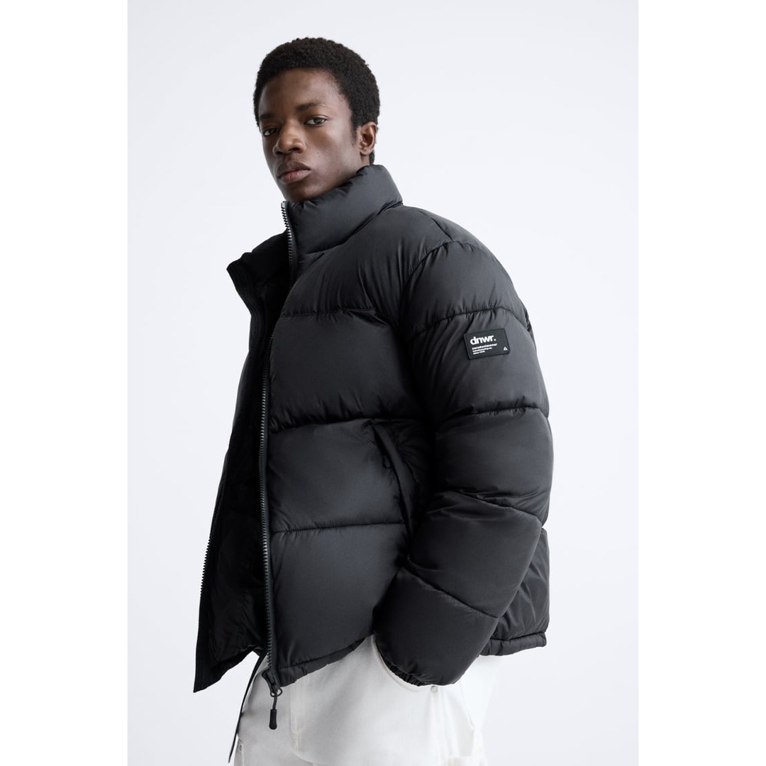 ZARA - ZARA ザラ パフジャケット ブラックSの通販 by maxium｜ザラ