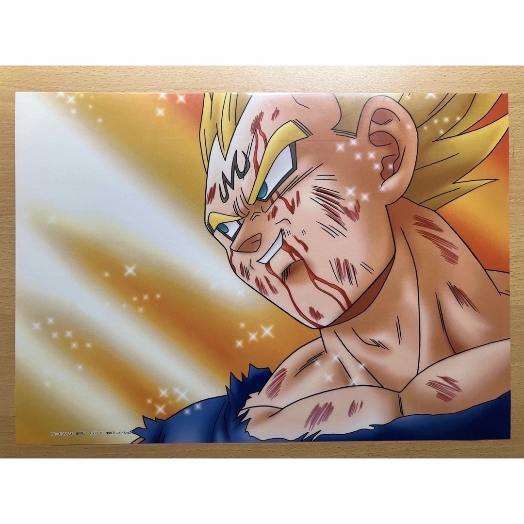 激レア】ドラゴンボールZ 魔神ベジータ 額装品 セル画アートシート