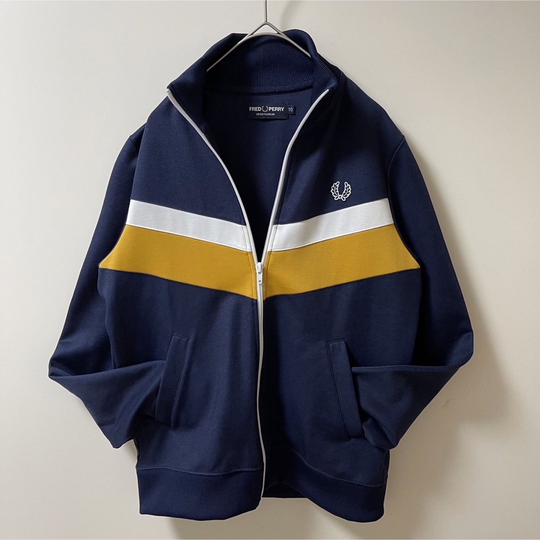 FRED PERRY - 新品同様】フレッドペリー古着トラックジャケット月桂樹