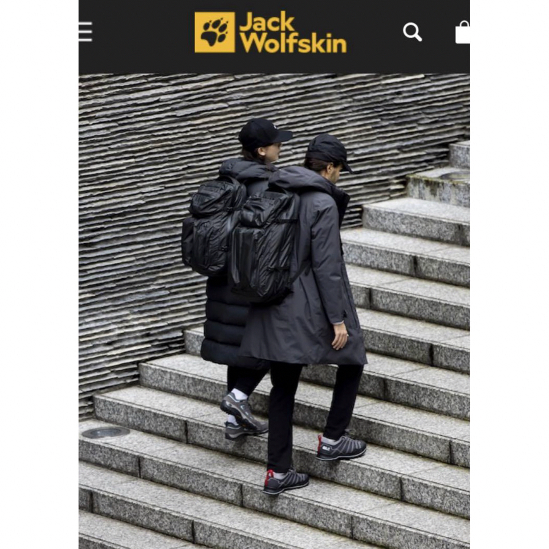 Jack Wolfskin - JACKWOLFSKIN JP COLD BAY COAT ダウンコート(M)Lの