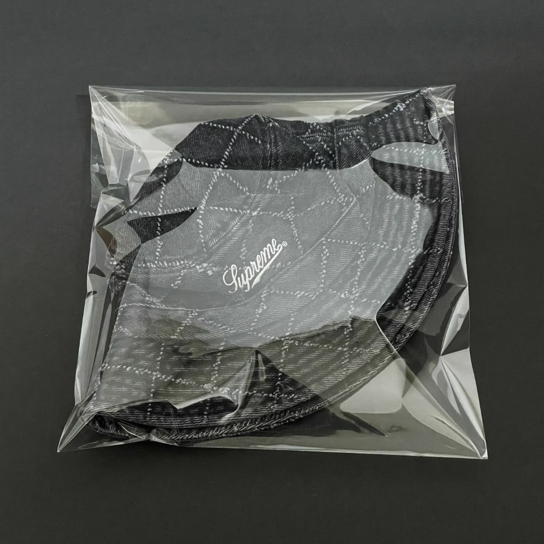 Supreme - S/M Supreme Punched Denim Crusher ハット 黒の通販 by K