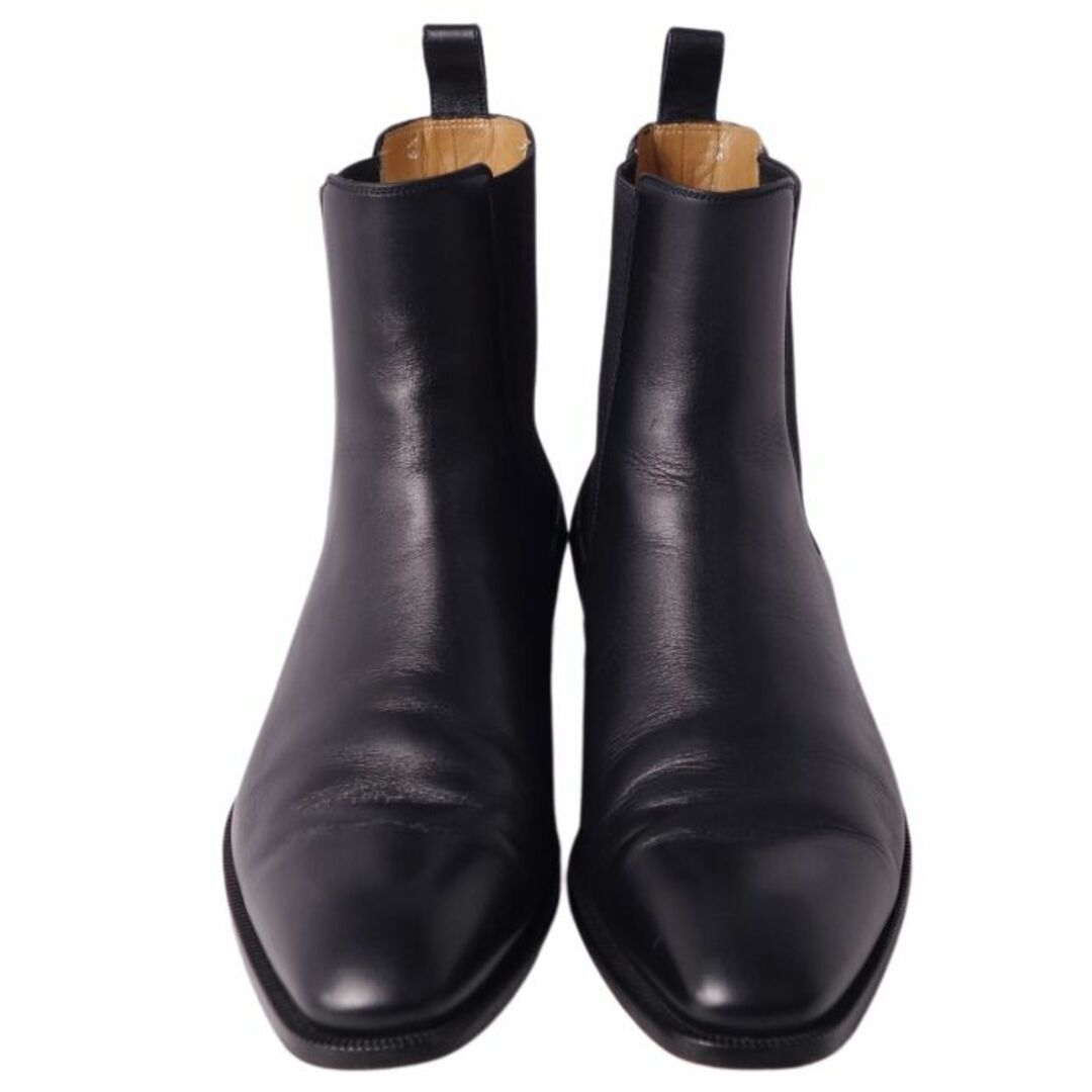 GUCCI - 美品 グッチ GUCCI ブーツ サイドゴアブーツ ヒール カーフ