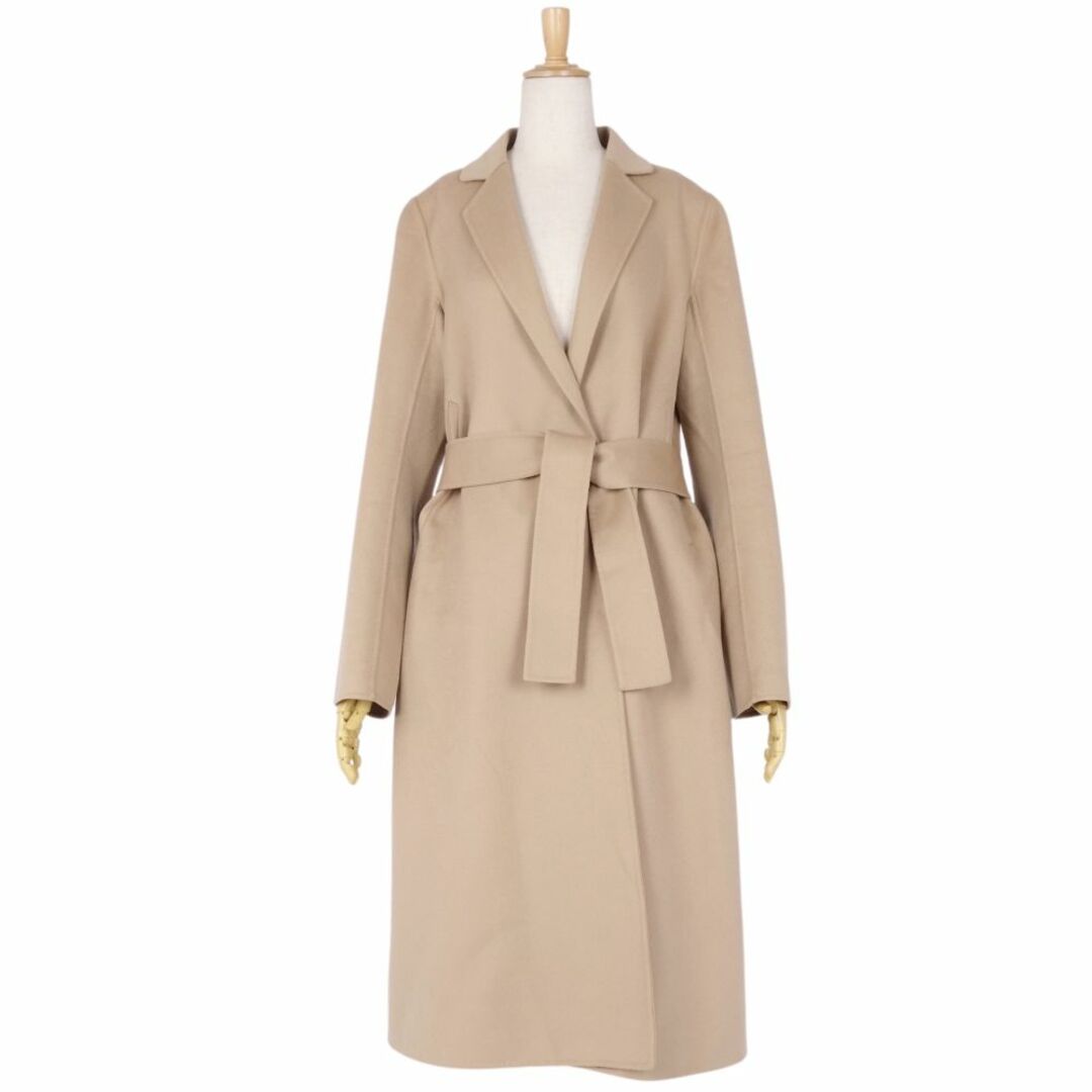 Drawer - 美品 ドゥロワー DRAWER コート ベルト付き ロングコート