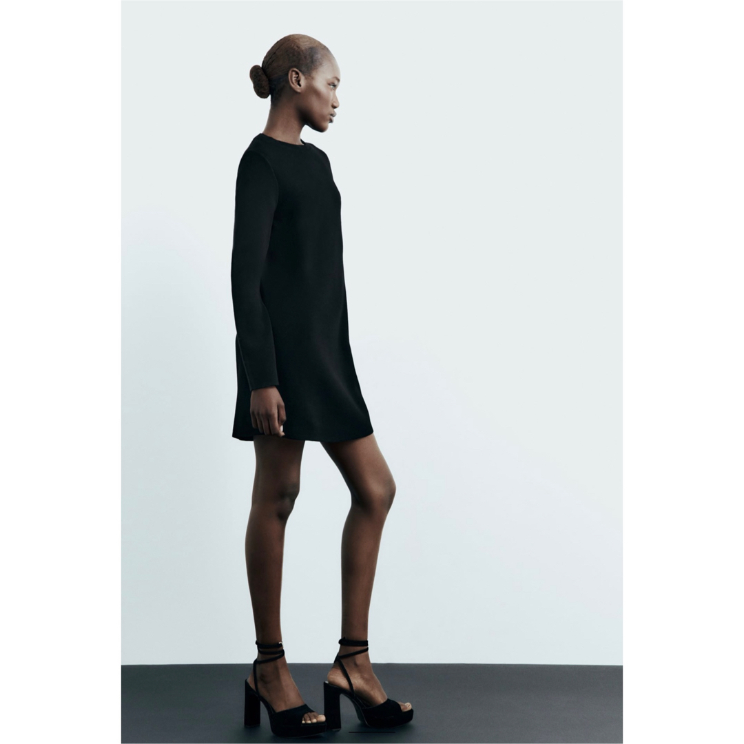 ZARA - ZARA ザラ ショート ニットワンピースの通販 by yon shop｜ザラ