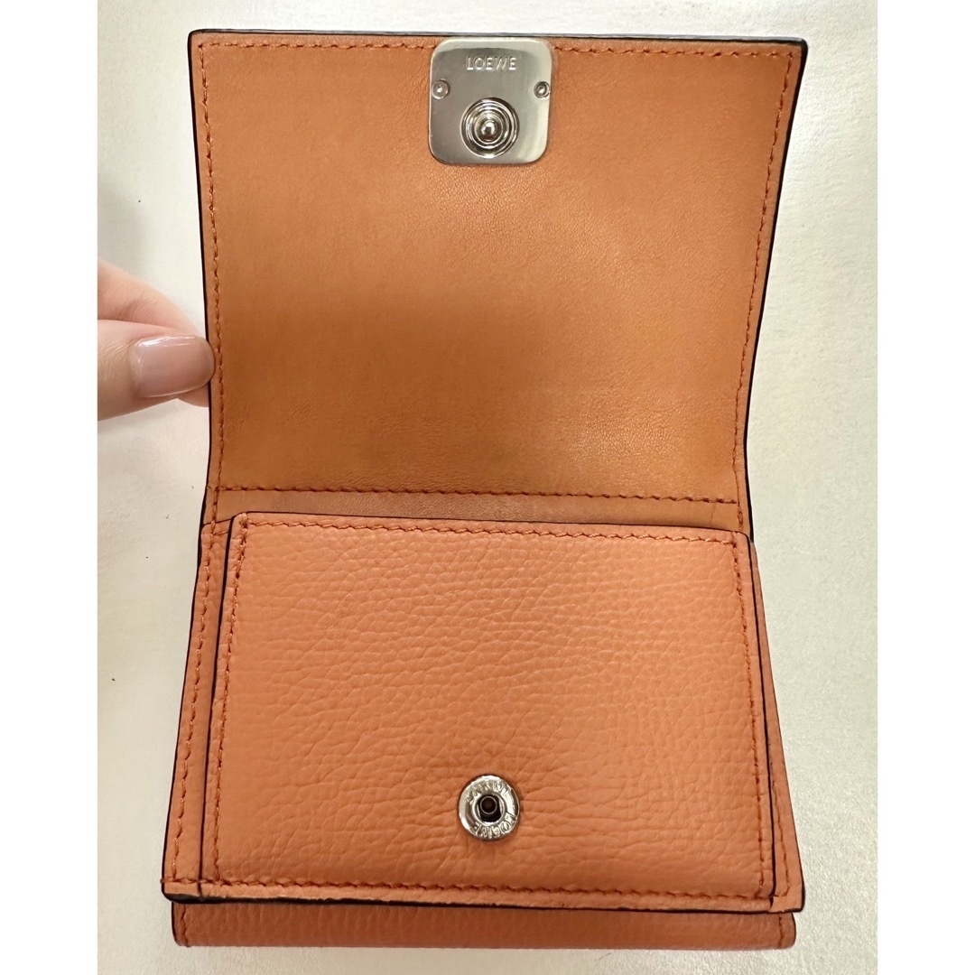 LOEWE - ロエベ アナグラム トライフォールド ウォレット 財布