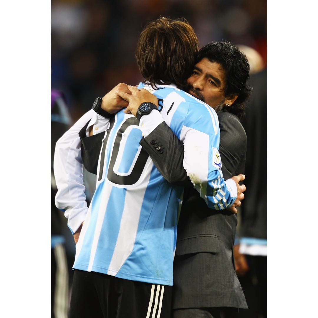 adidas - アルゼンチン代表 1986-2010 マラドーナ×メッシ No.10