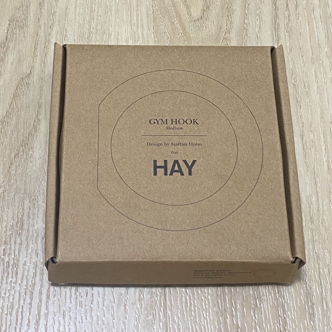 CIBONE - HAY GYM FOOK ヘイ ジムフックM ナチュラル 未使用 廃盤品の