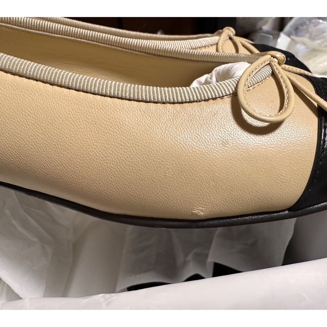 CHANEL - 美品 シャネル バレエシューズ ベージュ 35.5の通販 by