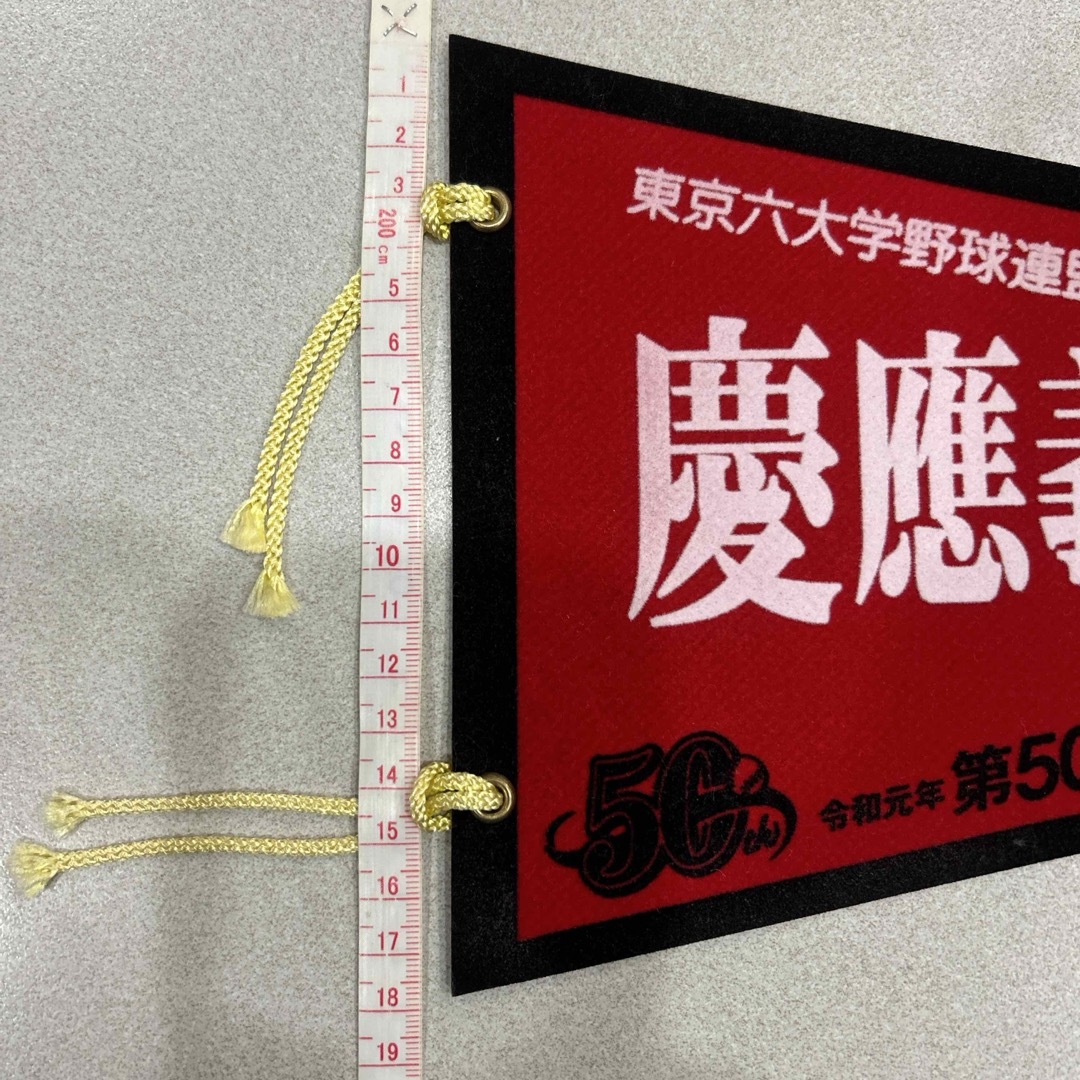 慶應義塾大学 ペナントの通販 by あずこむ's shop｜ラクマ