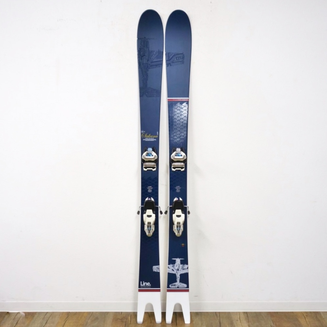 美品 ライン LINE SAKANA サカナ 174cm センター105mm ビンディング