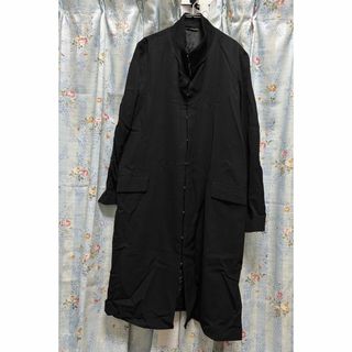 Yohji Yamamoto - ヨウジヤマモト スタンドカラー金具ジャケットコート