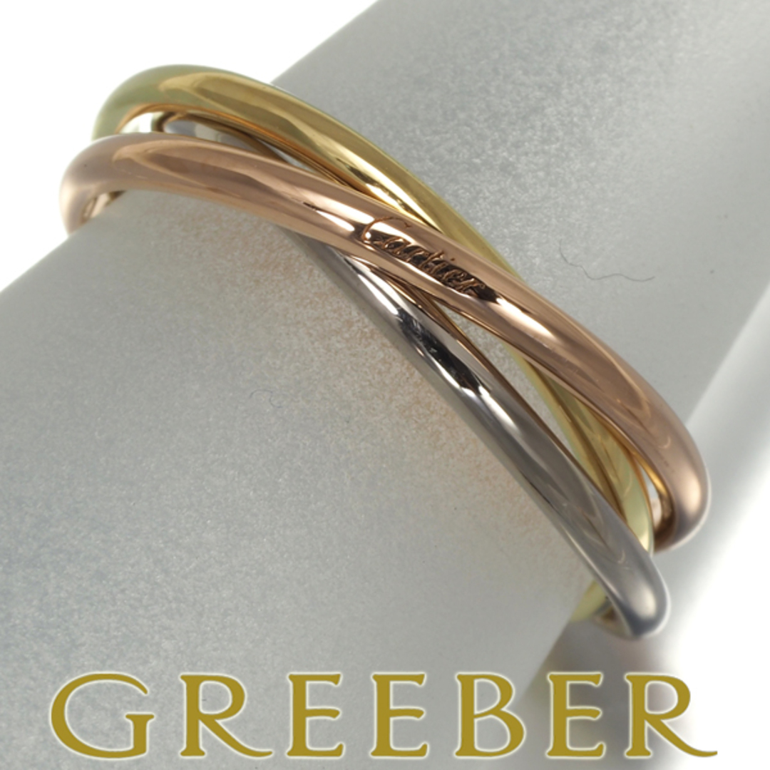 Cartier - カルティエ トリニティリング スリーカラー XS 49号 K18YG