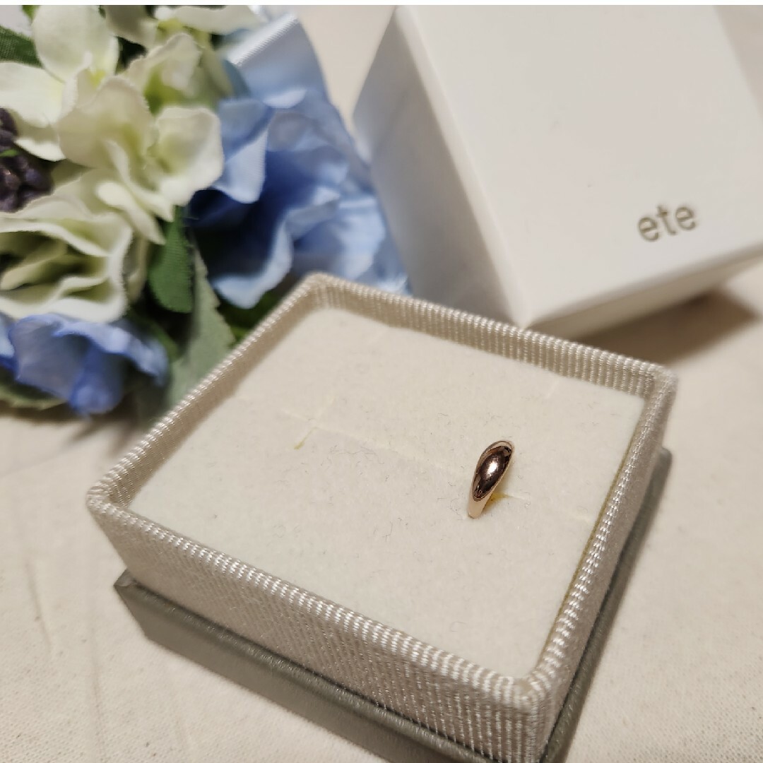 ete - ete フープピアス K10MPG【片方のみ】の通販 by smile❤︎'s