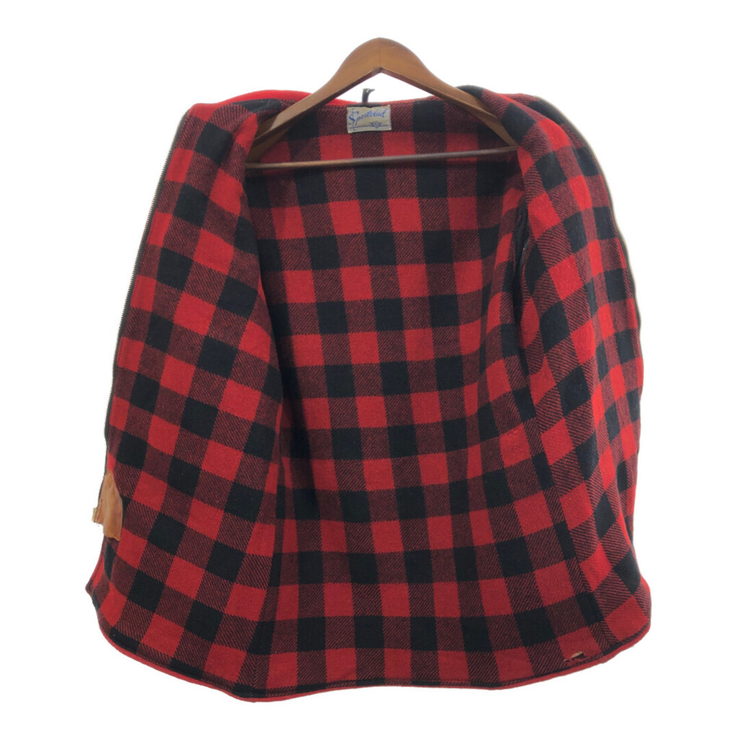 50年代 SPORTCLAD ウール ハンティングジャケット ヴィンテージ レッド