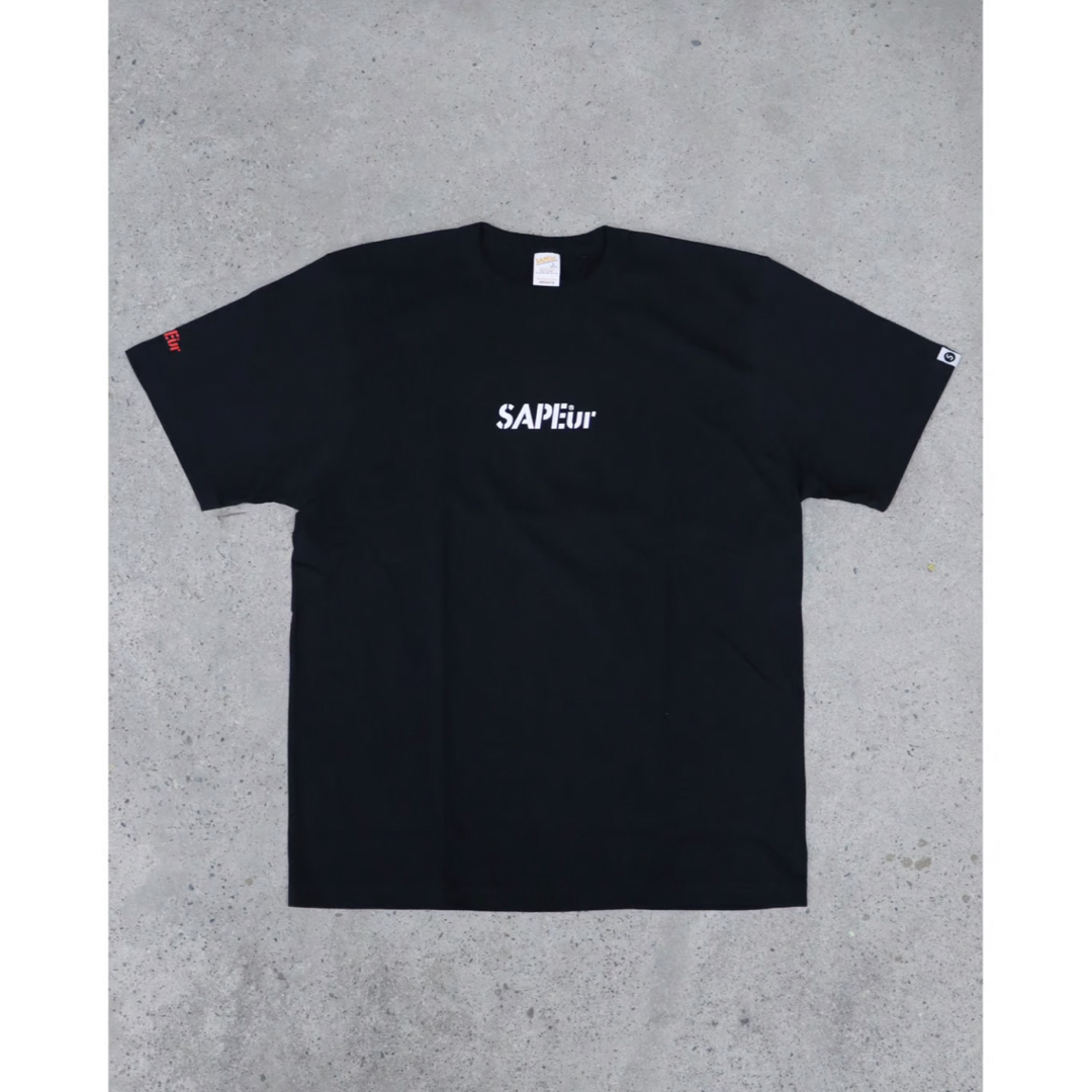 M SAPEur Tシャツ ロッドマン TEE サプール ブラック BLACKの通販 by
