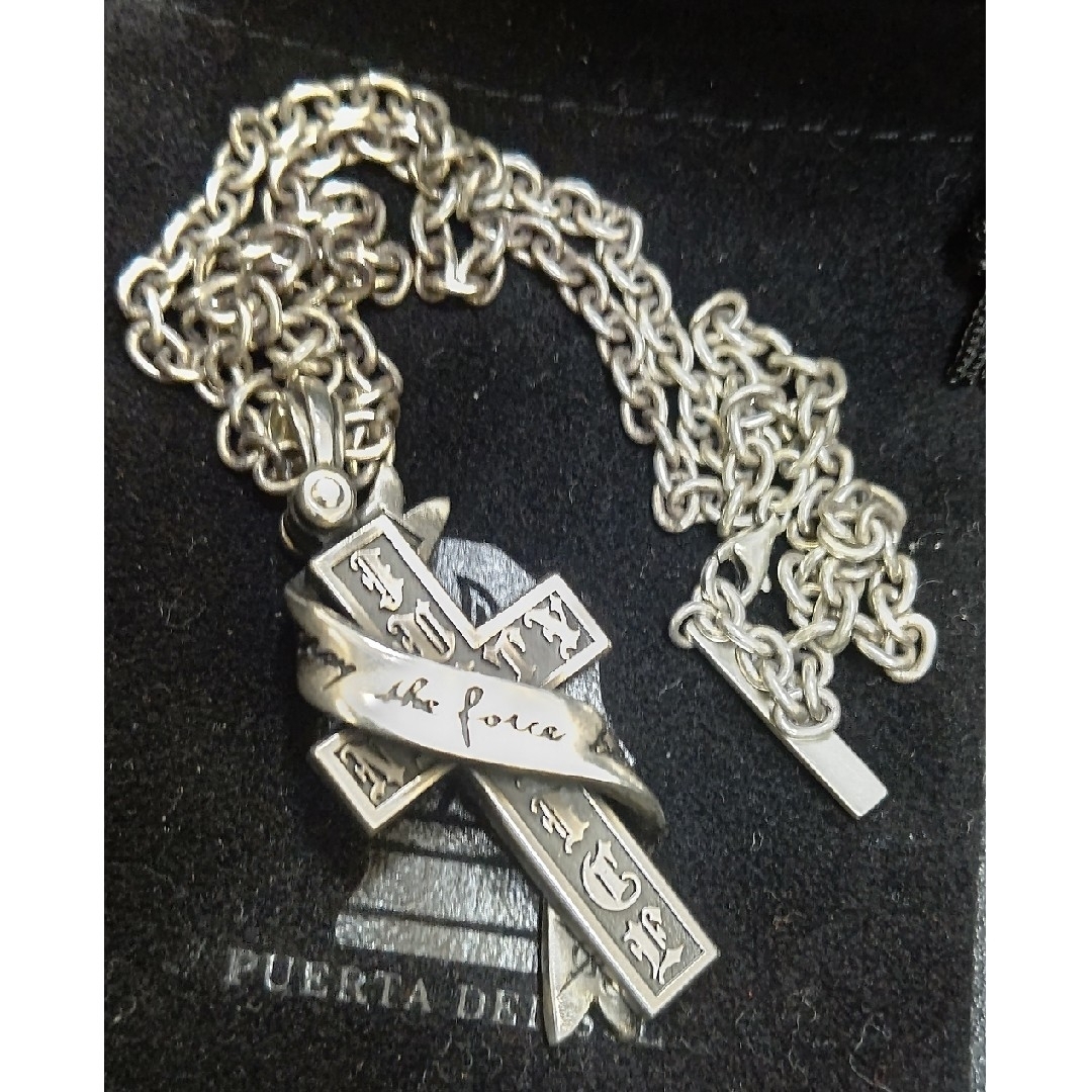 PUERTA DEL SOL - HISASHI ネックレス BLACKEN の通販 by そのまんま's