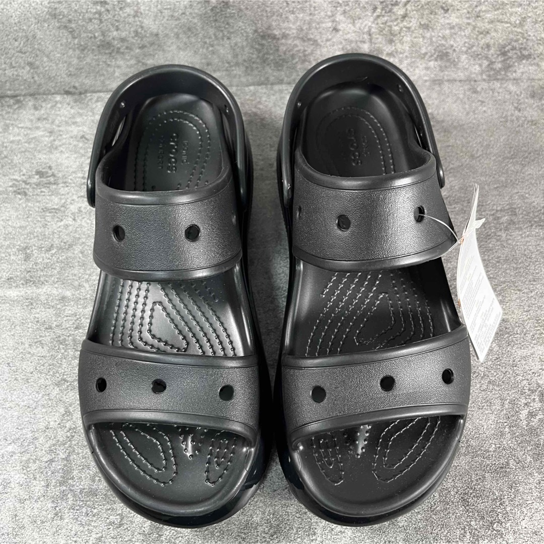 crocs - 未使用に近い クロックス メガクラッシュ サンダル ブラック