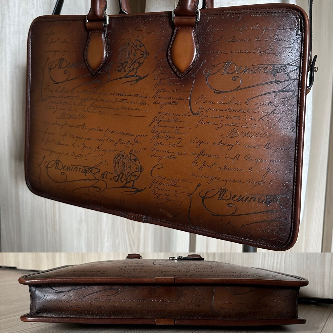 BERLUTI - 定価62万 ベルルッティ アンジュール スモール スクリット