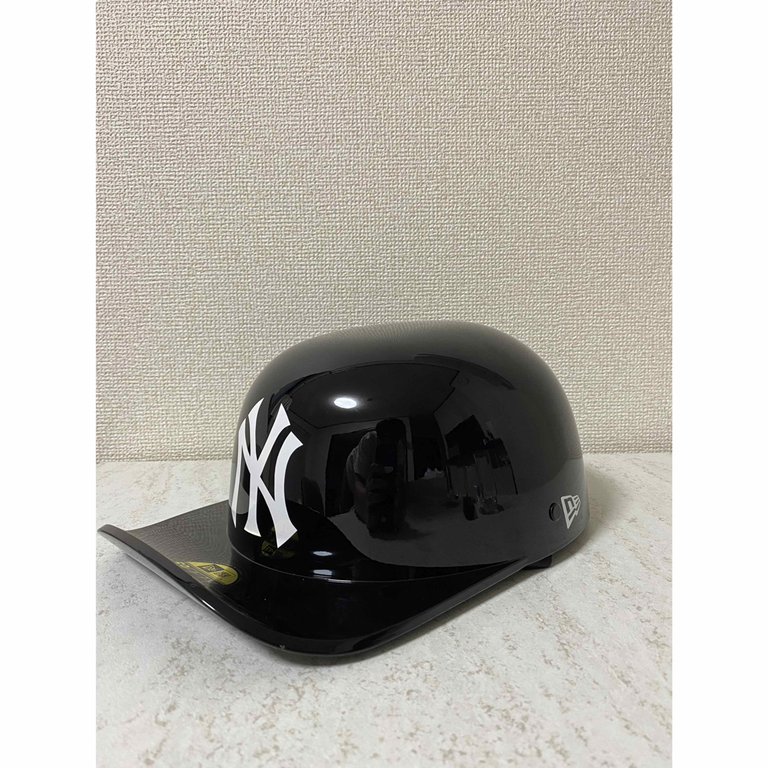 ニューエラ風 ヘルメット 半キャップ ベースボールキャップの通販 by