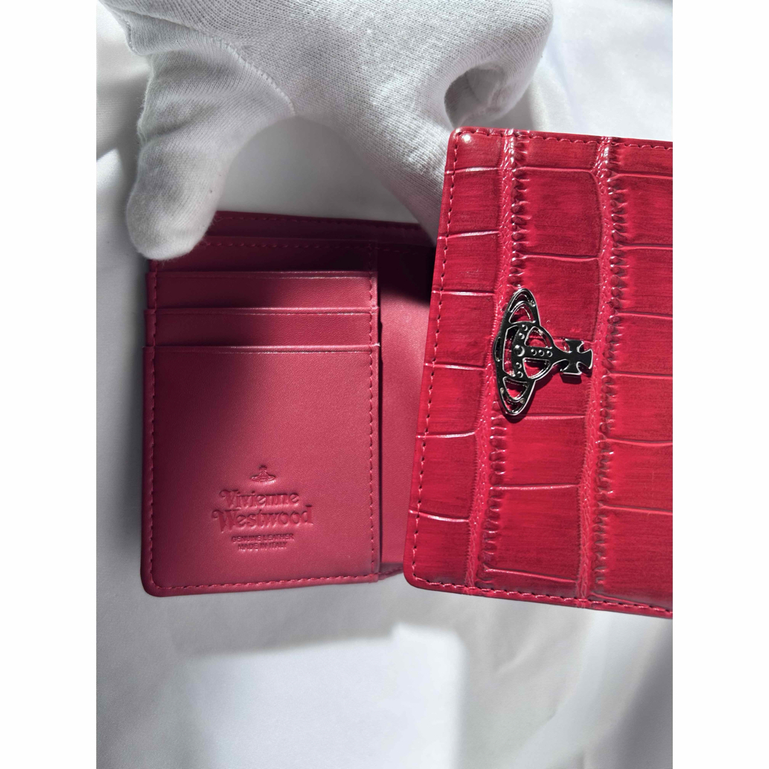 Vivienne Westwood - Vivienne Westwood レッド クロコダイル風 三