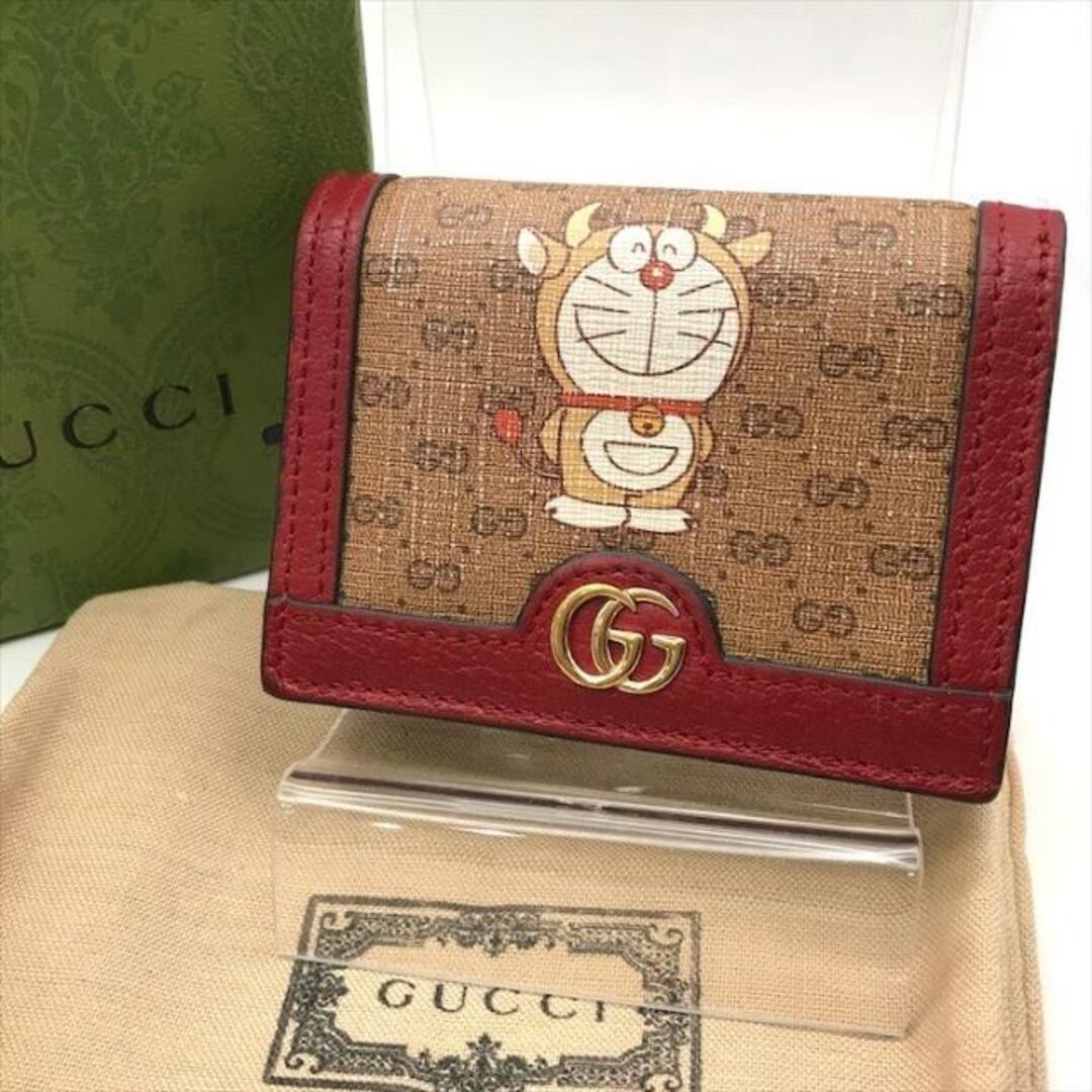 GUCCI - 良品 GUCCI グッチ GG ドラえもん コラボ コンパクト 財布