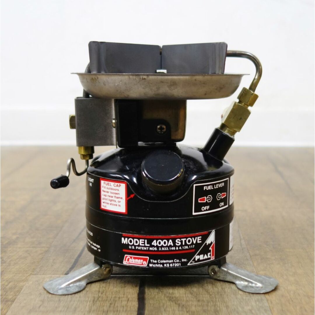 コールマン Coleman PEAK1 400A STOVE 86年 ビンテージ ホワイト