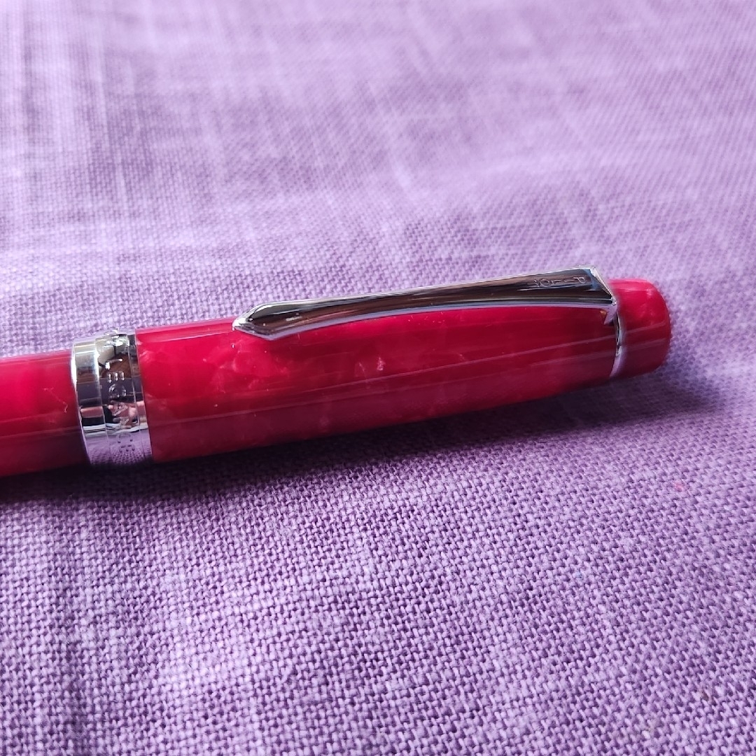 PILOT - パイロット カスタム レガンス LEGANCE 万年筆 レッド 14K F