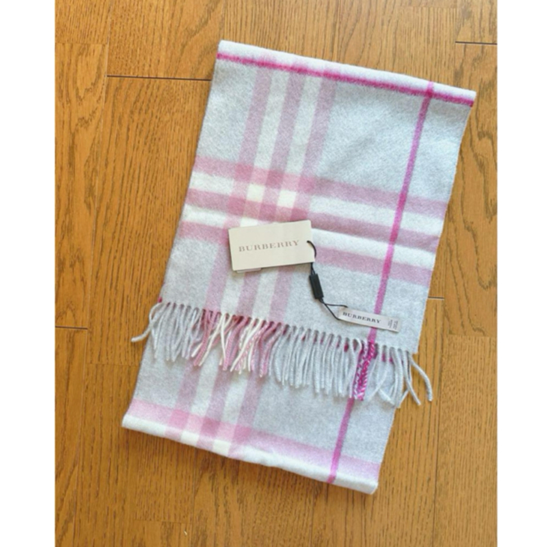 BURBERRY - 《新品正規品》 バーバリー カシミヤ100 希少柄 BURBERRY