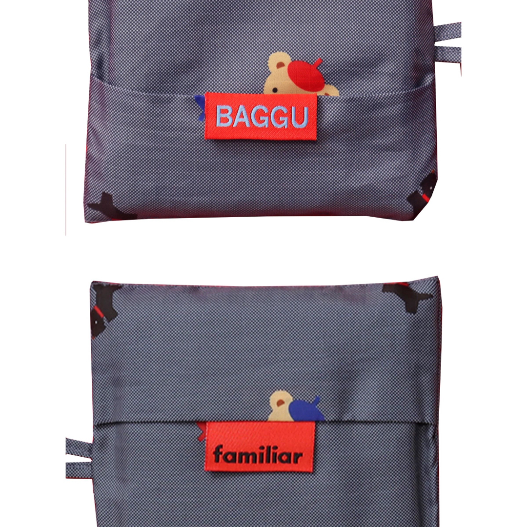 familiar - 新品 BAGGU × familiar エコバッグM ファミリア バグゥの
