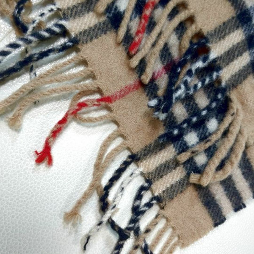 BURBERRY - バーバリーズ ラムウール ショートマフラー 長さ133cm位