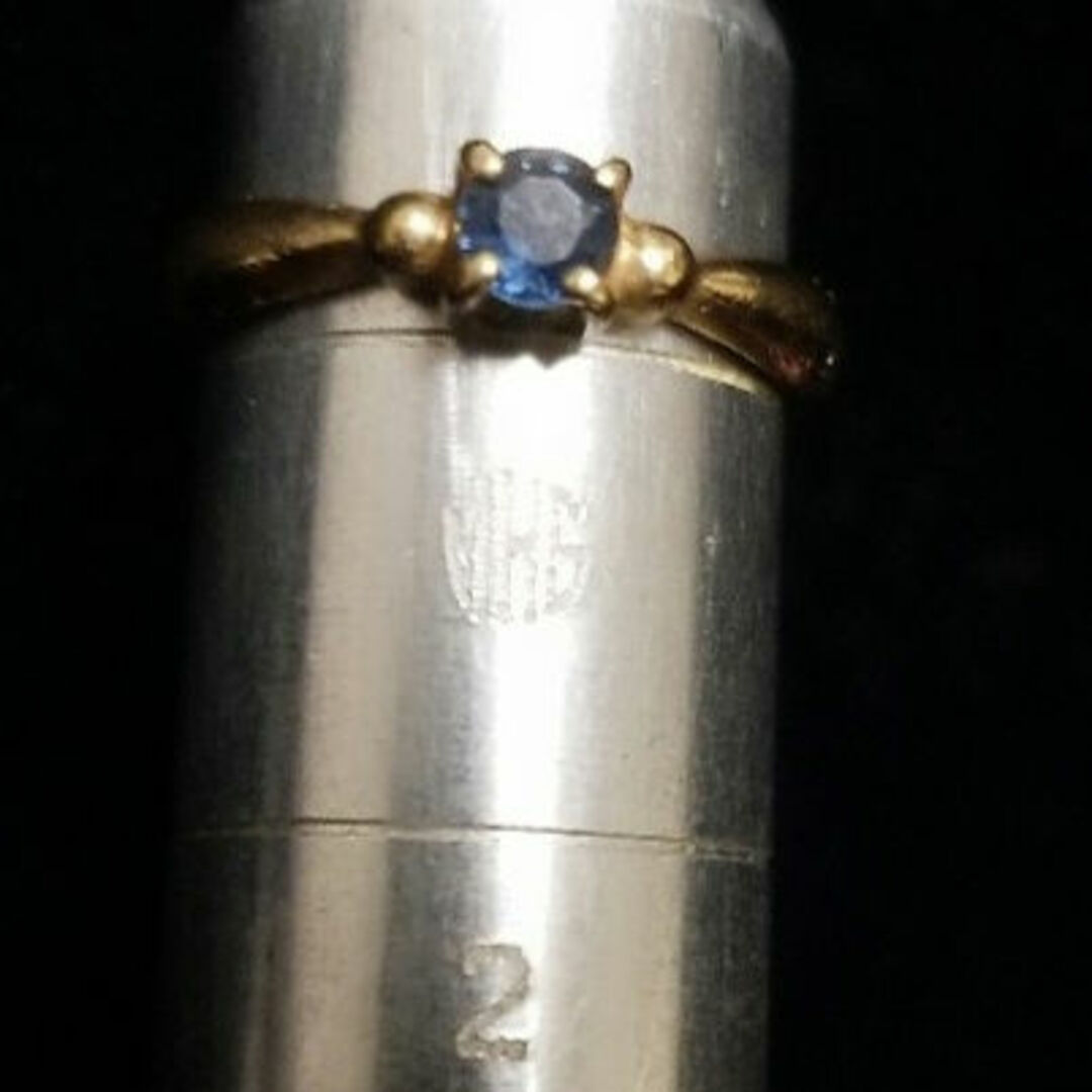 ジュエリーマキ - 銀座 ジュエリーマキ リング サファイア 9金 K9