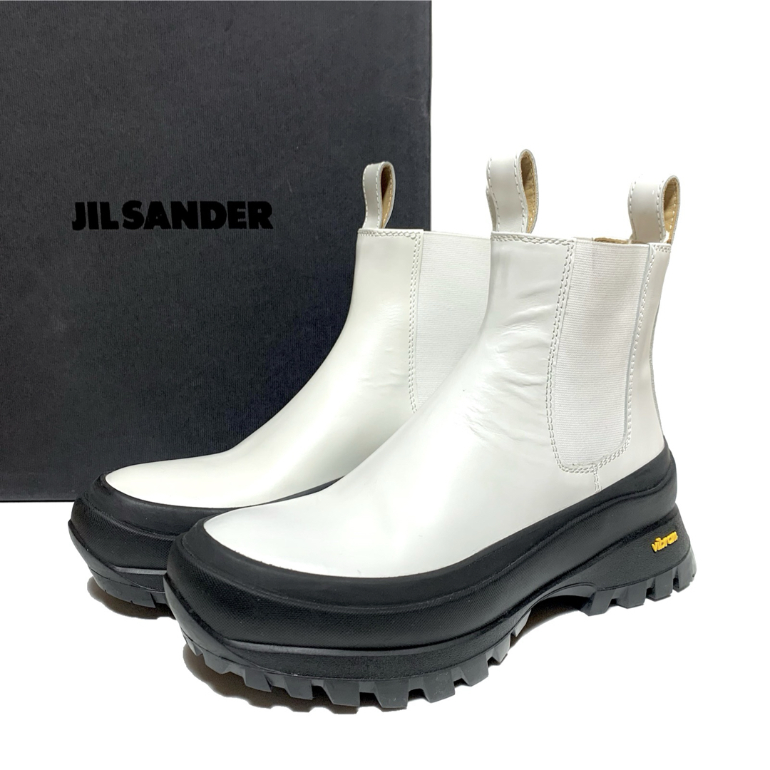 JIL SANDER - ☆未使用 ジルサンダー サイドゴア ショートブーツ