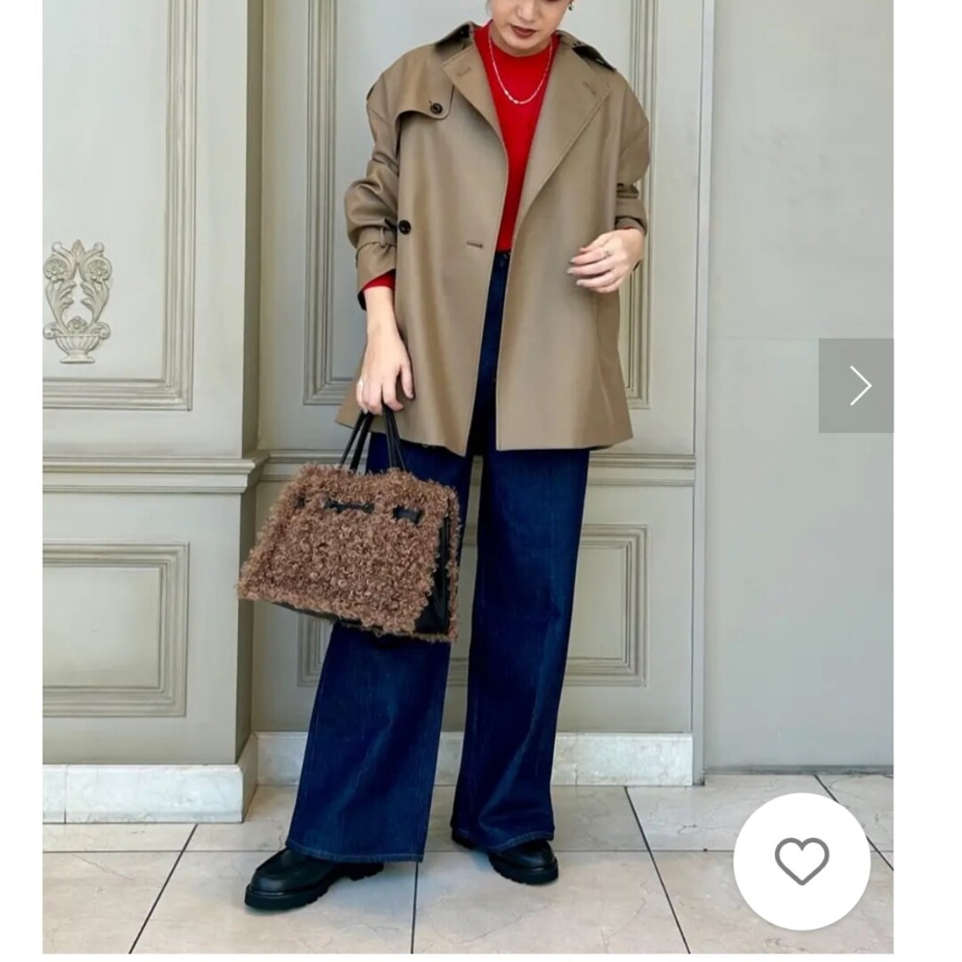 HYKE - 【HYKE(ハイク)】FLANNEL SHORT TRENCH COATの通販 by にこ's