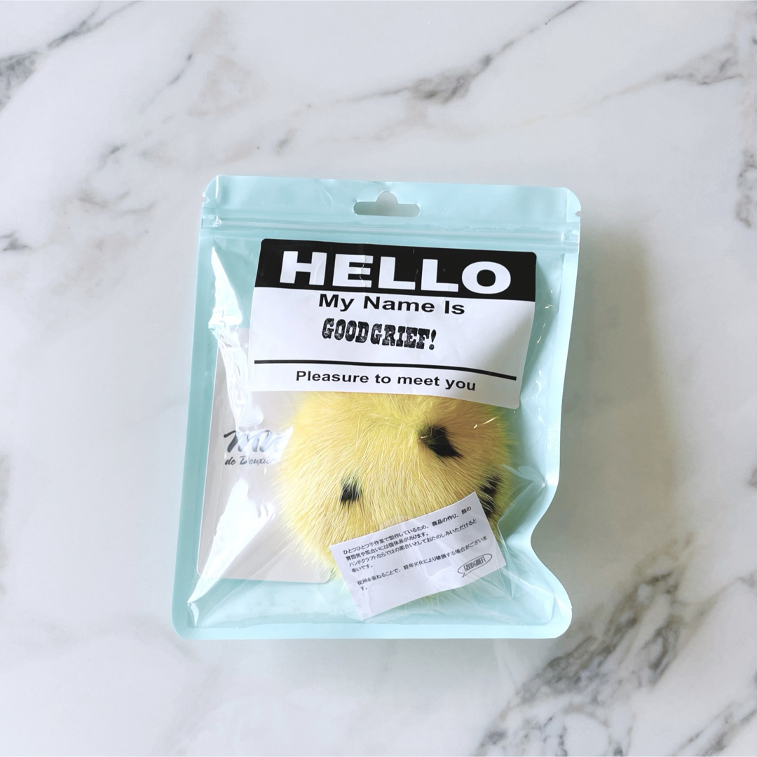 DEUXIEME CLASSE - GOOD GRIEF SMILE CHARM グッドグリーフ チャーム