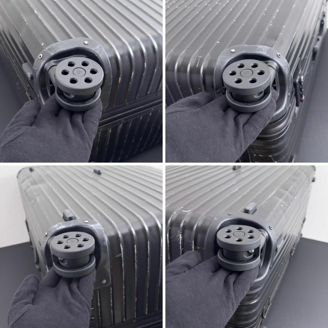 RIMOWA - リモワ オリジナル トランクプラス 105L ブラック アルミ 4輪