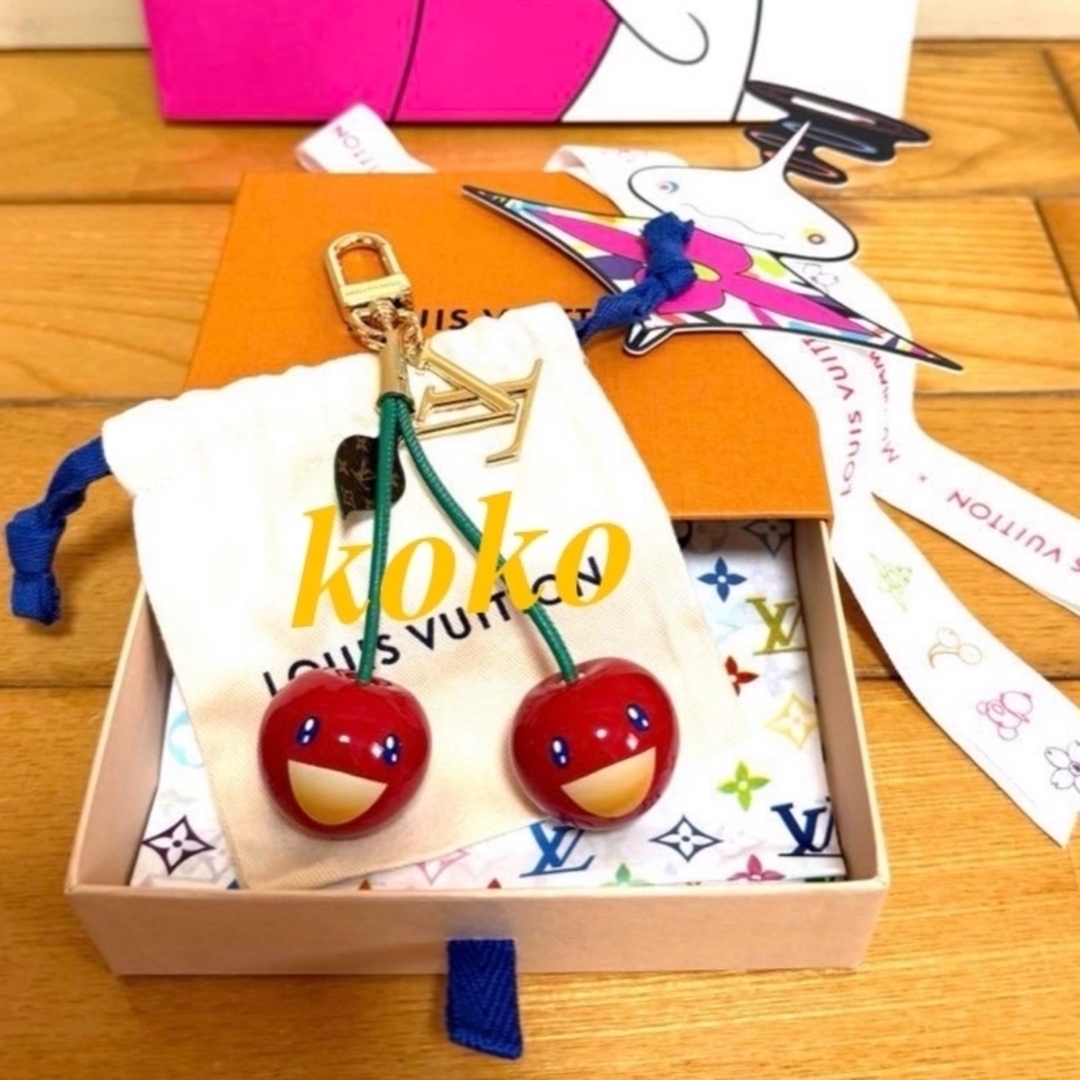 LOUIS VUITTON - 新品未使用♪ 第3章LV × TM バッグチャーム・チェリー