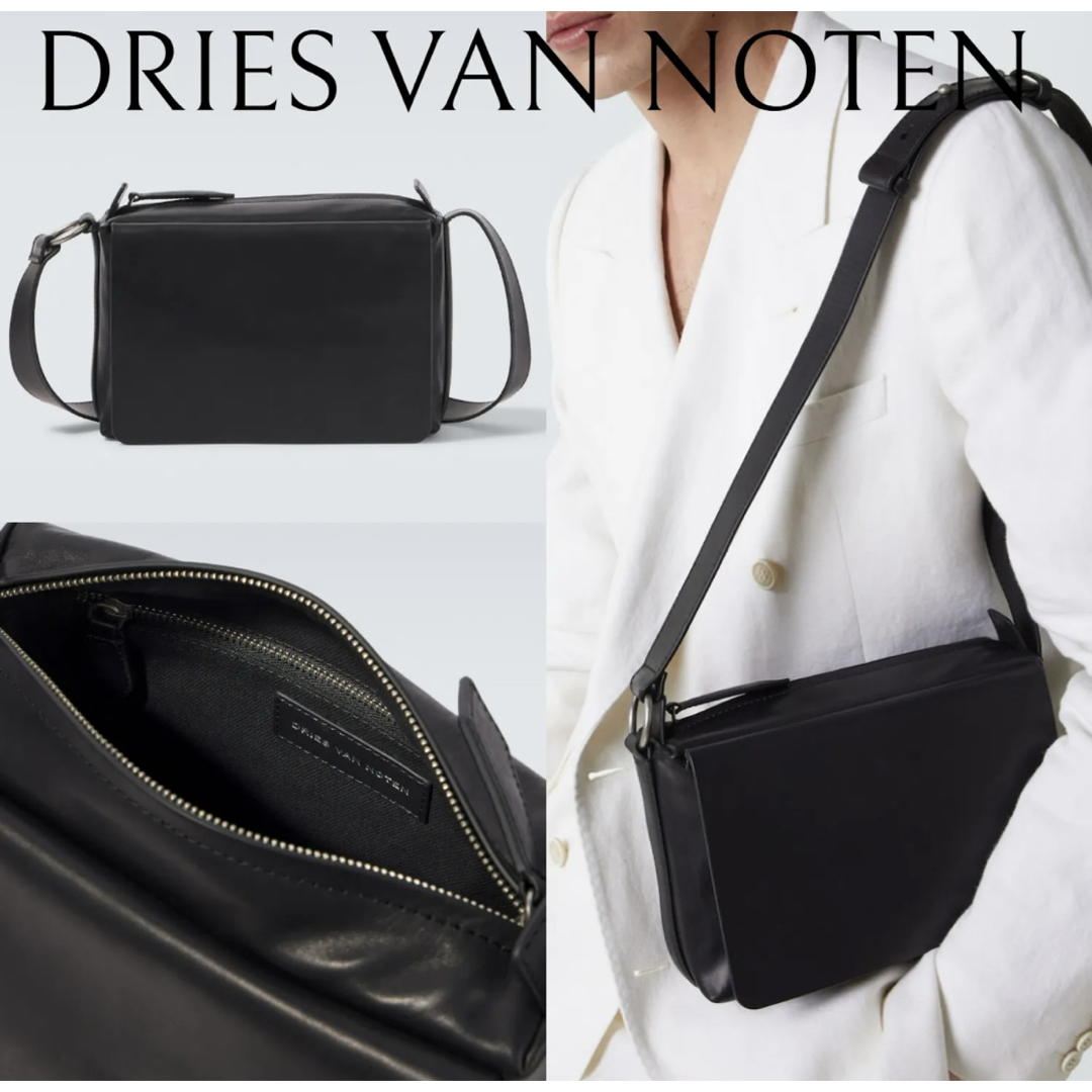 DRIES VAN NOTEN - ドリスヴァンノッテンレザーショルダーバッグの通販