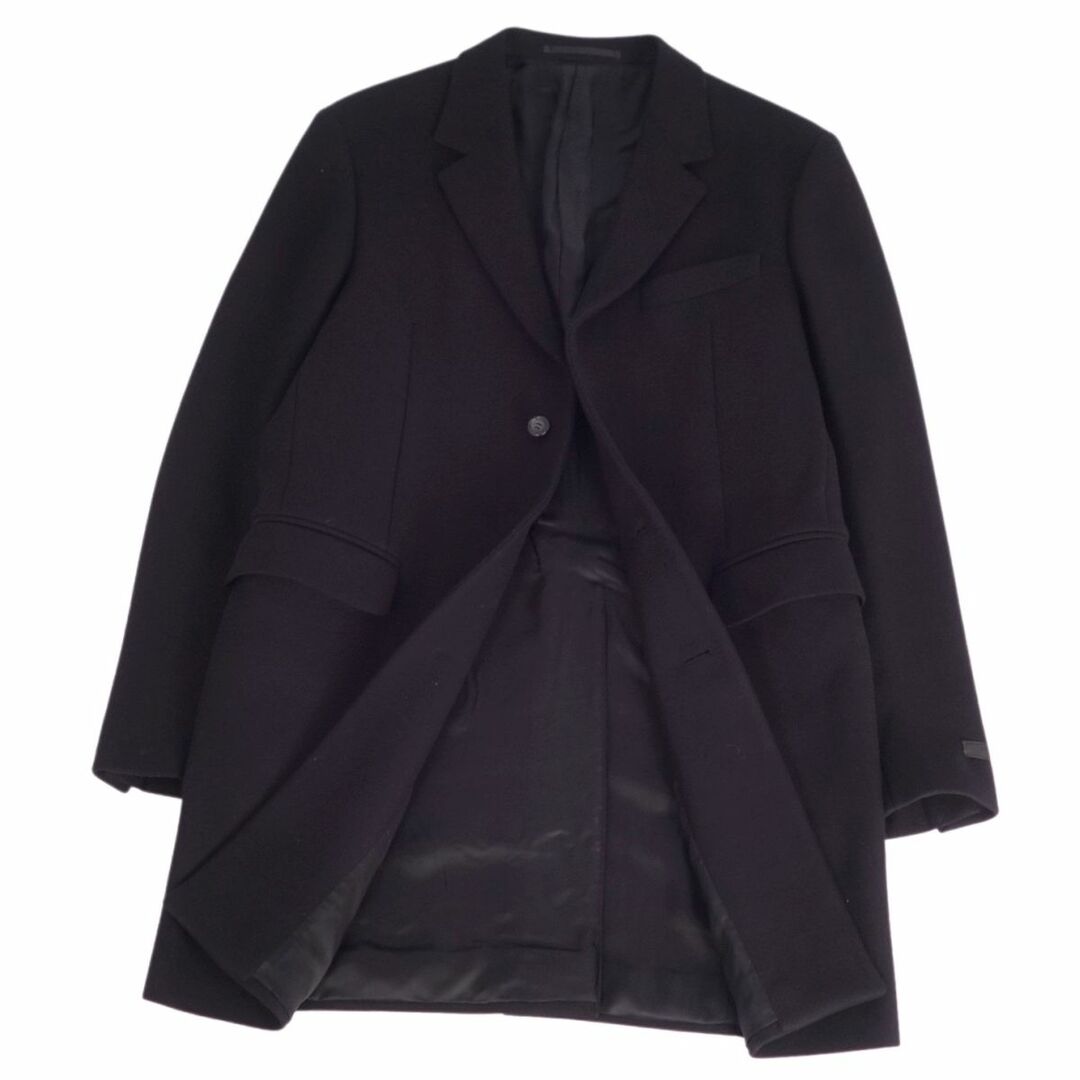 PRADA - 美品 プラダ PRADA コート チェスターコート ウール アウター