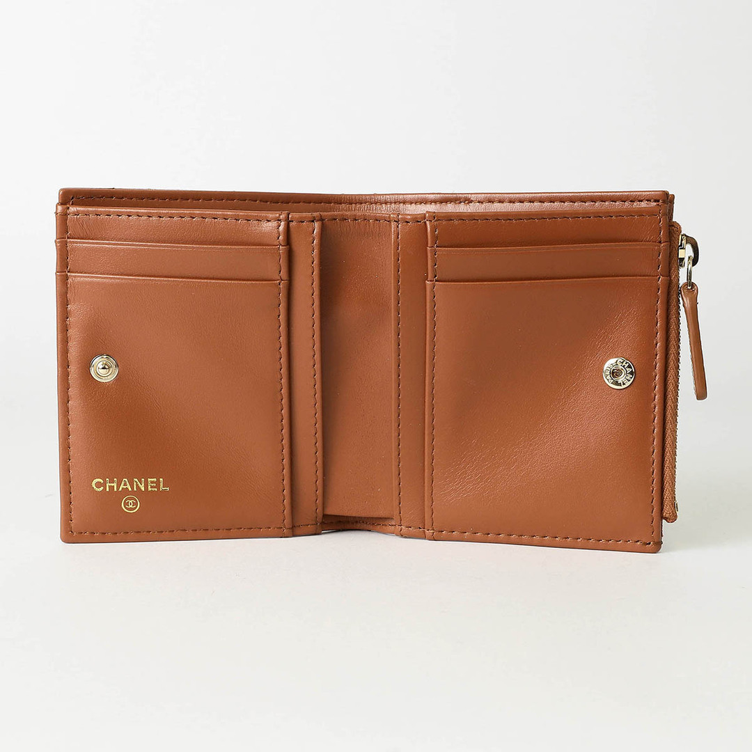 CHANEL - 新品 シャネル CHANEL 2つ折り財布 スモールウォレット
