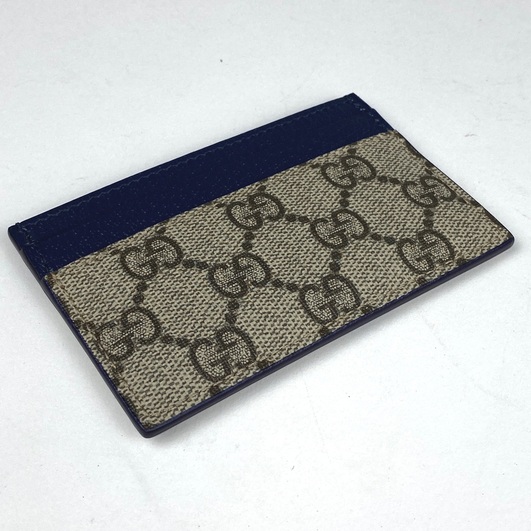 GUCCI - 【在庫一掃】 グッチ バイカラー GG カードケース 【中古】の