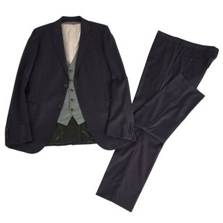 GUCCI - 【極美品】GUCCI グッチ 紺 濃紺 ネイビー ストライプ 総裏