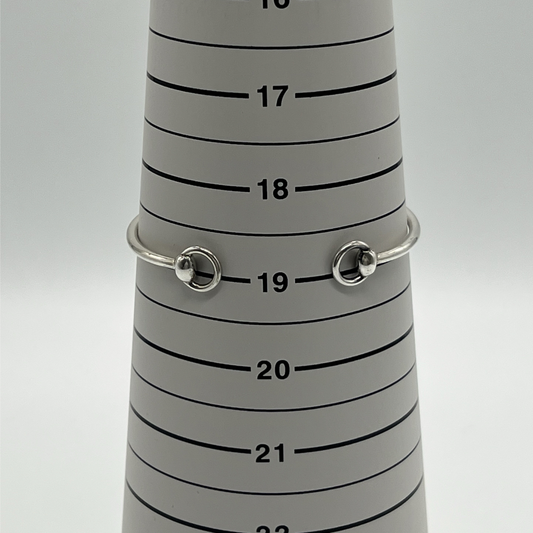 GUCCI - グッチ GUCCI ホースビット バングル SV925 メキシコ製