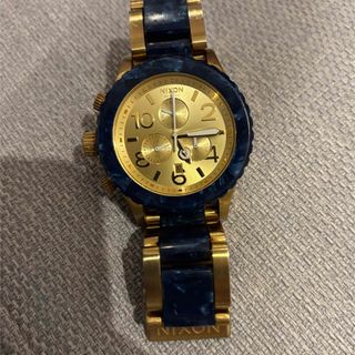 NIXON - NIXON 51-30 GOLD 【訳あり】の通販 by しょう's shop