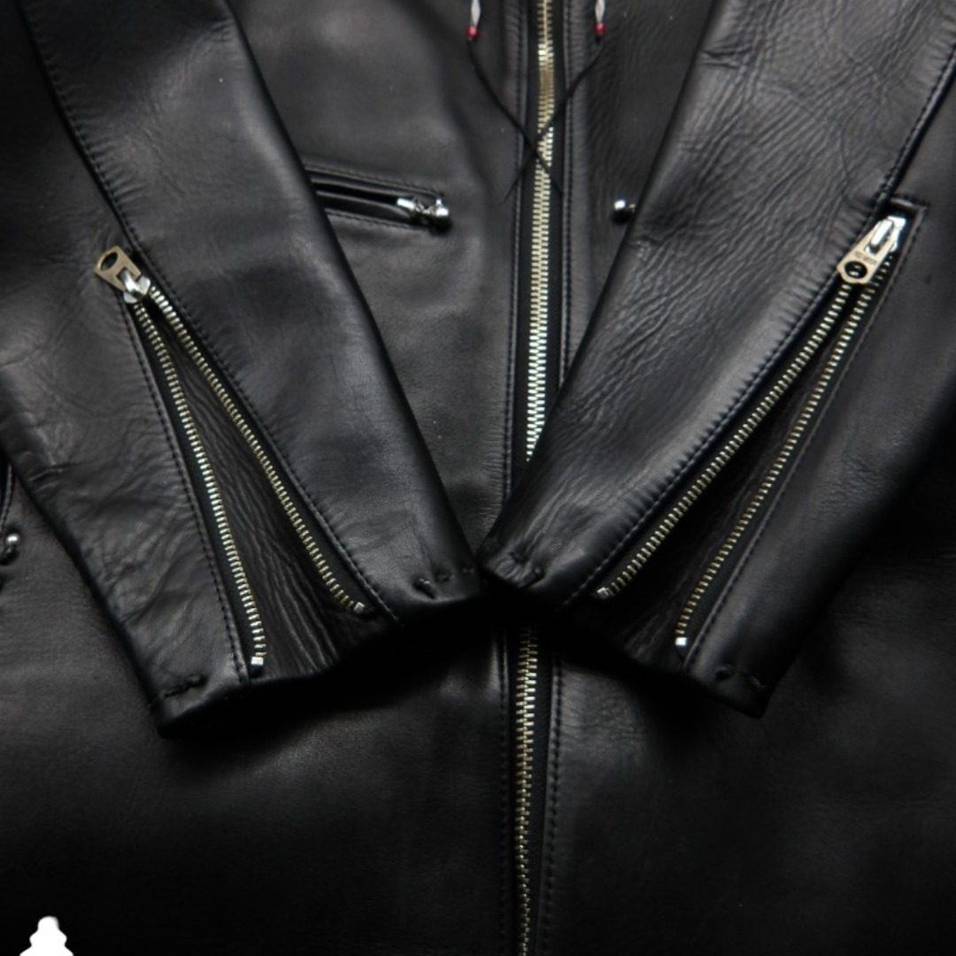 REDMOON - RED MOON NUMBER ONE LEATHER JACKET マッドドッグ サイズ36