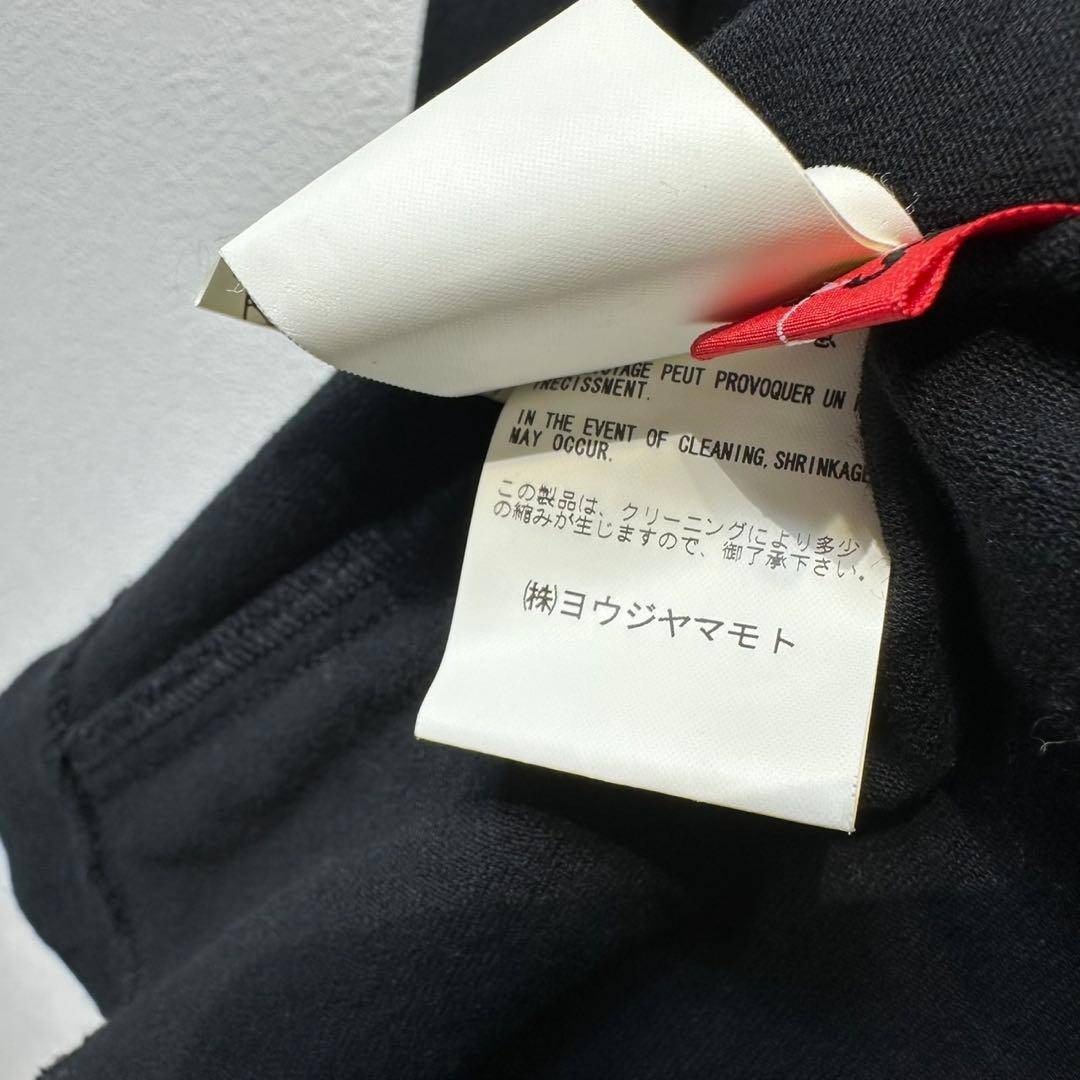 Y's - 希少 ワイズ レッドレーベル 上質 変形 ワーク デザイン シャツ