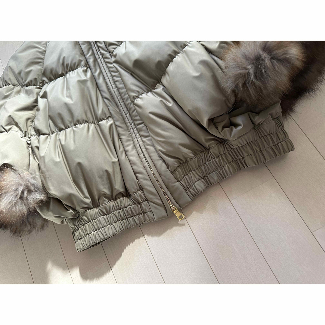 EPOCA - EPOCA ダウンポンチョ ショートダウンジャケットフォックス