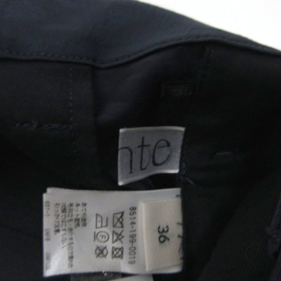 UNITED ARROWS - conte 極美品 25SS サテン カーゴパンツ ネイビー 36